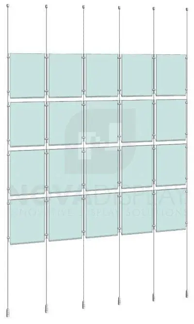 KPI-106_Easy-Access-Poster-Holder-Display-Kit-cable-suspended