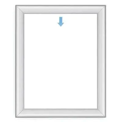 AnoFrame-aluminum-poster-frame-round-profile-side-load