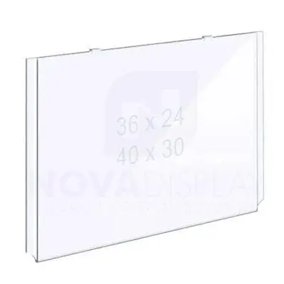 18EAAP-INSERT-LANDSCAPE-XL Easy Access Acrylic Pocket / Poster Holder – Extra-Large Landscape