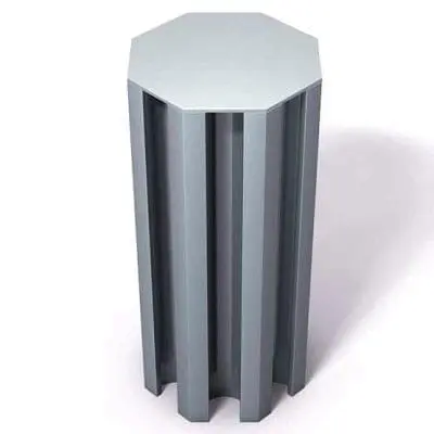370-111-Aluminum-End-Cap