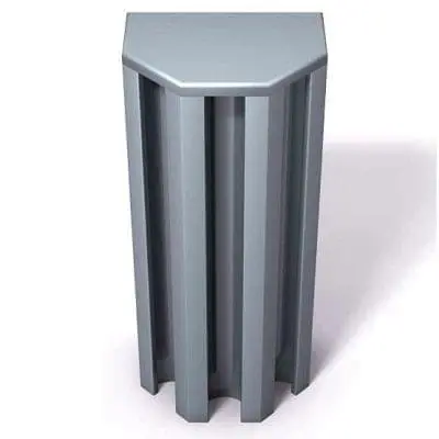 390-109-Plastic-End-Cap