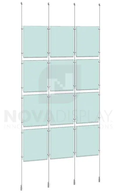 KPI-104_Easy-Access-Poster-Holder-Display-Kit-cable-suspended