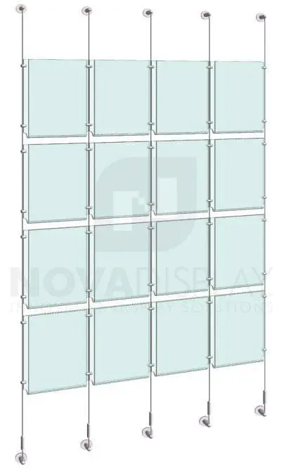KPI-115_Easy-Access-Poster-Holder-Display-Kit-cable-suspended