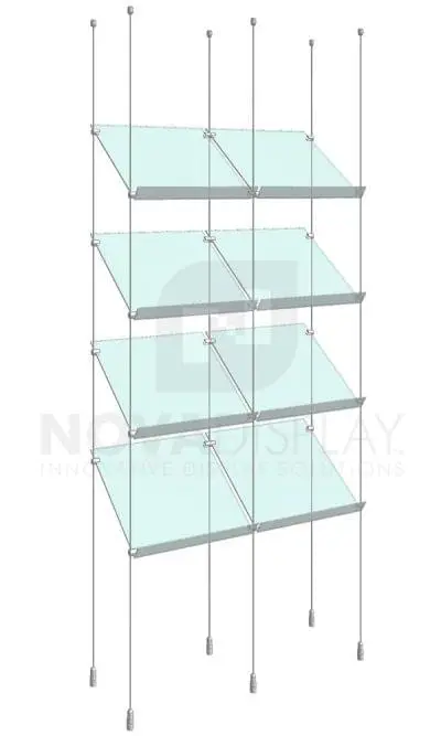 KSP-004_Acrylic-Sloped-Shelf-Display-Kit-cable-suspended