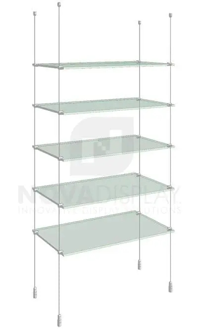 KSI-005_Acrylic-Glass-Shelf-Display-Kit-cable-suspended