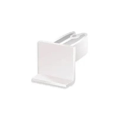 END CAP / WHITE for Grid Ceiling Track – QTY 20