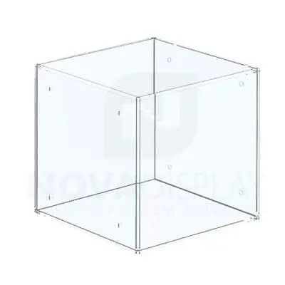 Non-Lit Acrylic Locking Display Case – All Clear