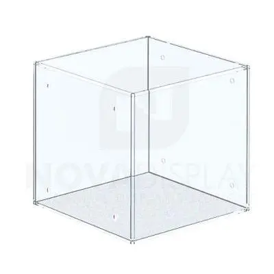 Non-Lit Acrylic Locking Display Case – All Clear