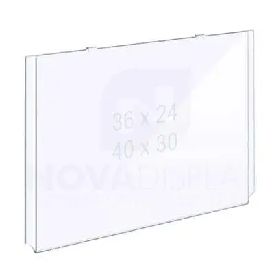 18EAAP-INSERT-LANDSCAPE-XL Easy Access Acrylic Pocket / Poster Holder – Extra-Large Landscape