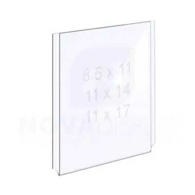 Easy Access Acrylic Pocket / Poster Holder – Portrait