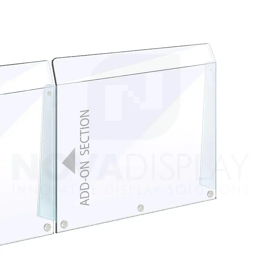 Countertop Acrylic Sneeze Guard