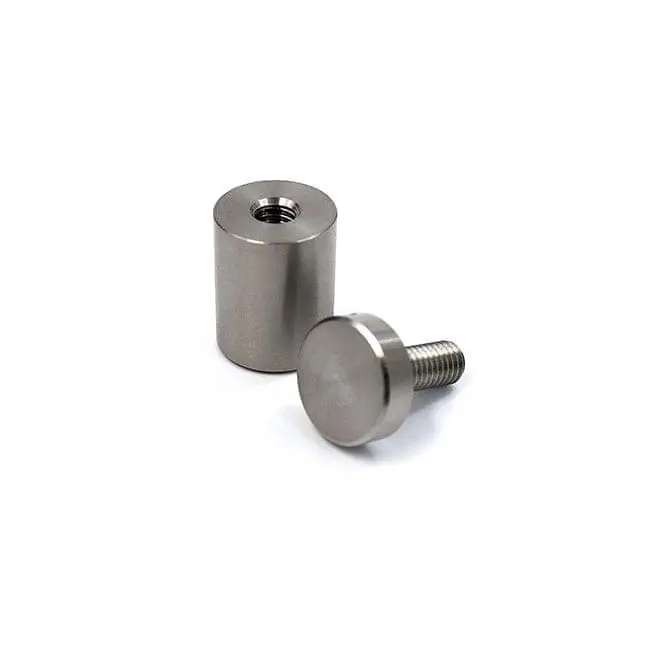 5/8" Diameter Stainless Steel Standoff (3-Part Standoff with M6 Stud-Cap)