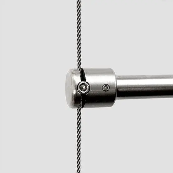 Cable Support for 10mm Diameter Horizontal Rod | #303 Stainless Steel