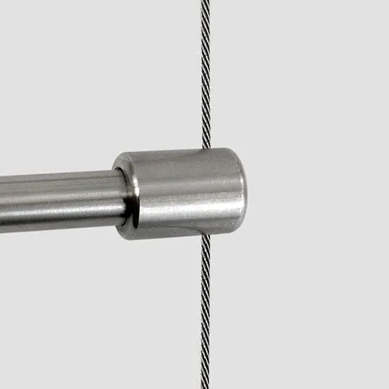 Cable Support for 10mm Diameter Horizontal Rod | #303 Stainless Steel