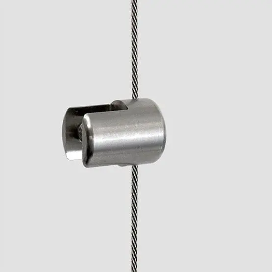 Panel Support Single-Sided for Cable System | #303 Stainless Steel