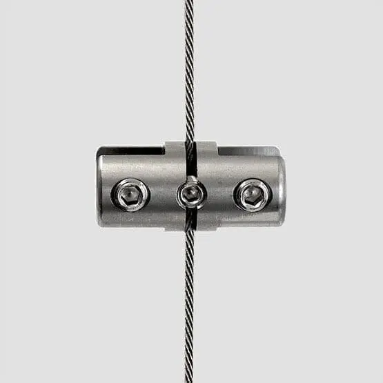 Panel Support Double-Sided for Cable System | #303 Stainless Steel
