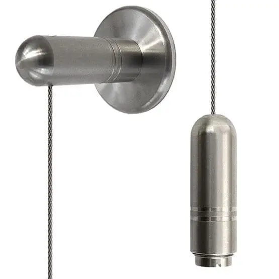 1.5mm Cable with Wall-to-Floor Fixings – 3.0M (9′ 10″) Long | Stainless Steel