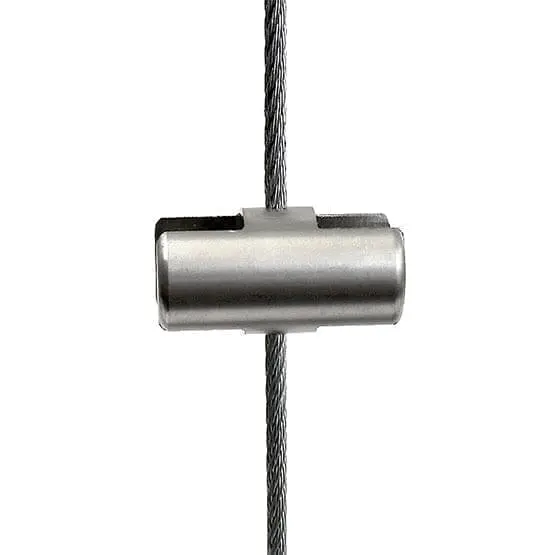 1/4" Thick Vertical Panel Support Double for Cables