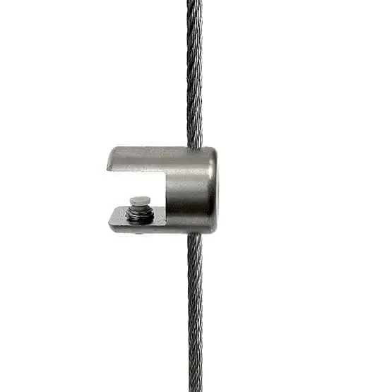 3/8" Thick Shelf Support Single for Cables