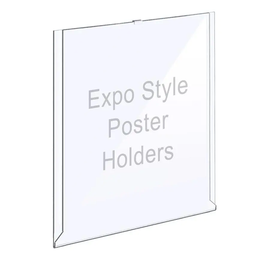 Easy Access Acrylic Poster Holders – Expo Style