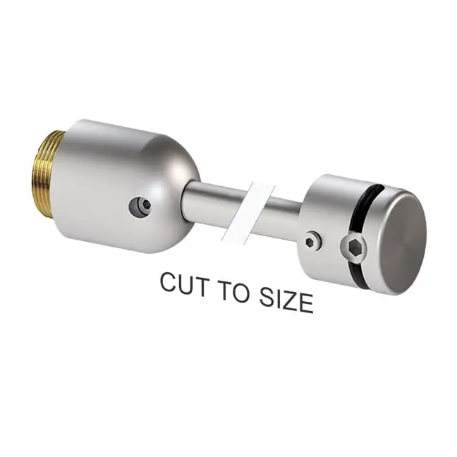 Wall-Mounted Rod Stabilizer with Customizable Depth for 3mm Cable System