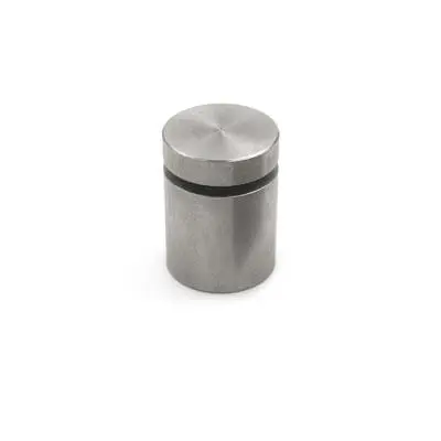 3/4″ Dia. x 3/4″ Sign Standoff (2-Part Standoff with M10 Stud-Cap) / Stainless Steel #304 Grade