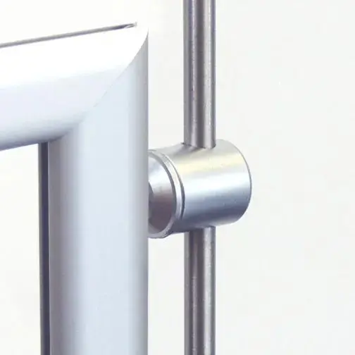 Single-Sided Support with Toggle for Aluminum Frames