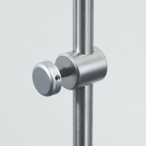 RS13-10-S_rod_support_for_panels_with_holes_gray