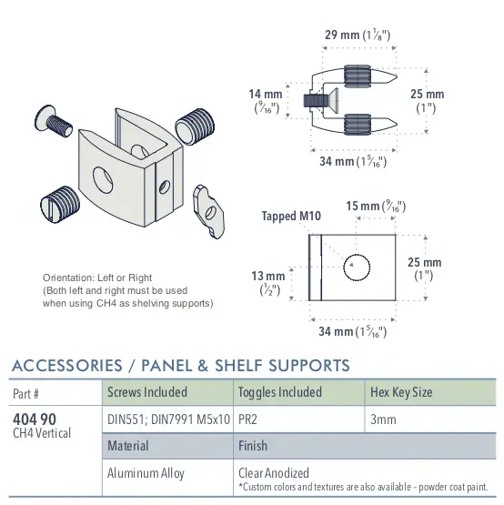 Specifications for 404-90