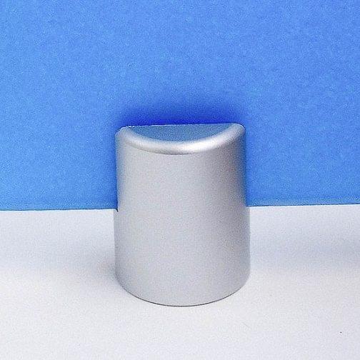 3/4" Dia. x 1-1/16" PROJECTING STANDOFF SUPPORT – Satin Clear Anodized Aluminum (For 1/4" thick panels/shelves) - Image 4