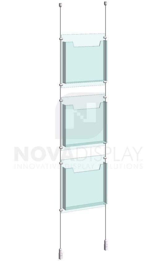 KLD-004_Acrylic-Literature-Display-Kit-cable-suspended