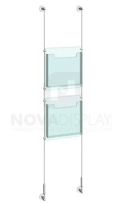 KLD-007_Acrylic-Literature-Display-Kit-wall-cable-suspended