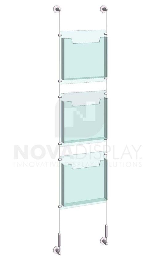 KLD-010_Acrylic-Literature-Display-Kit-wall-cable-suspended
