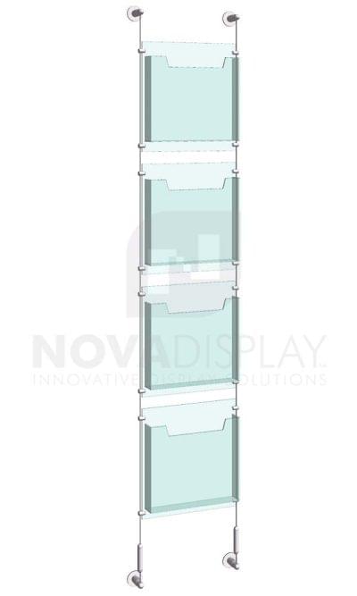 KLD-021_Acrylic-Literature-Display-Kit-cable-suspended