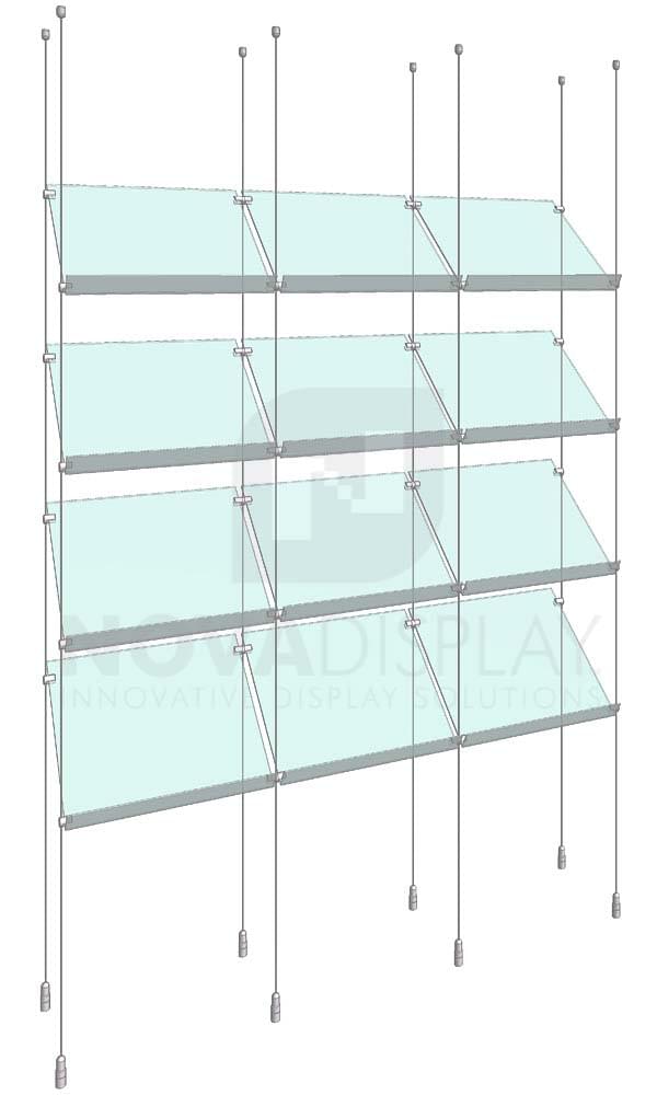 KSP-005_Acrylic-Sloped-Shelf-Display-Kit-cable-suspended
