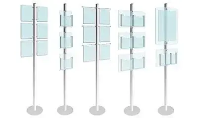 Info-Post Display Stands