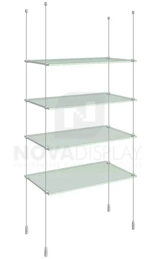 KSI-004_Acrylic-Glass-Shelf-Display-Kit-cable-suspended