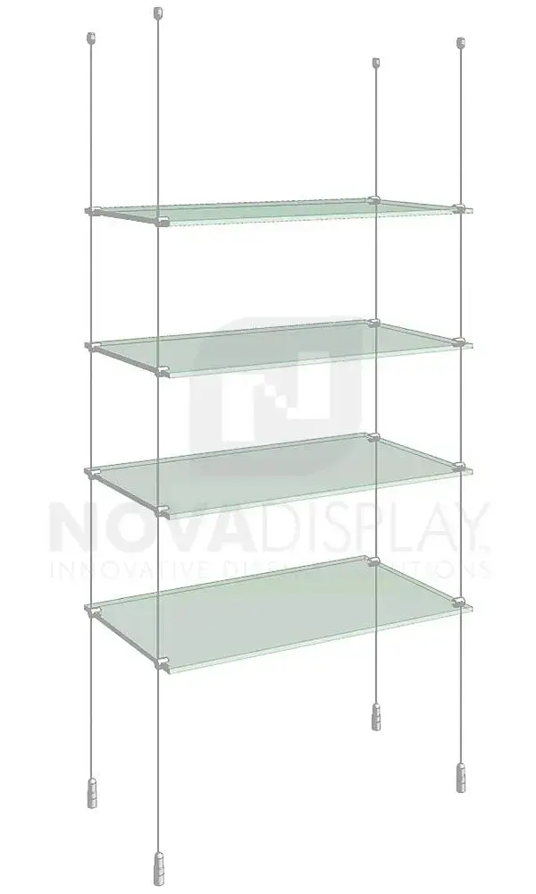 Regency Shelving 14 x 36 Clear PVC Shelf Liner