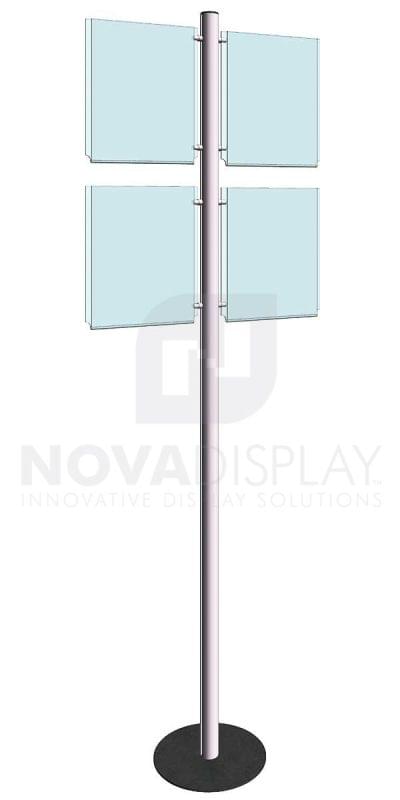 KFIP-003-Info-Post-Floor-Stand-Display-Kit