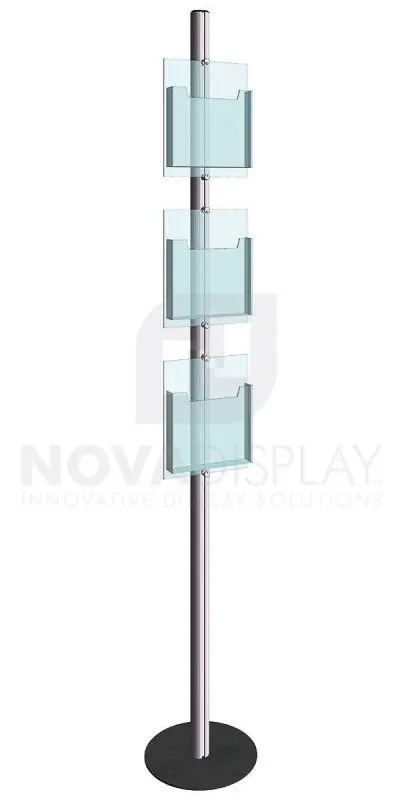 KFIP-006-Info-Post-Floor-Stand-Display-Kit