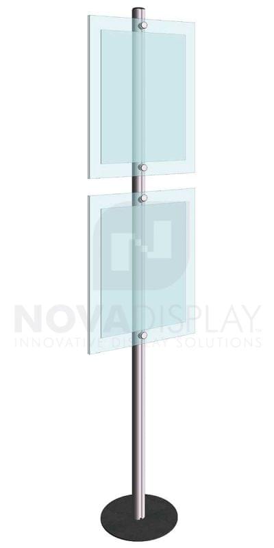 KFIP-012-Info-Post-Floor-Stand-Display-Kit