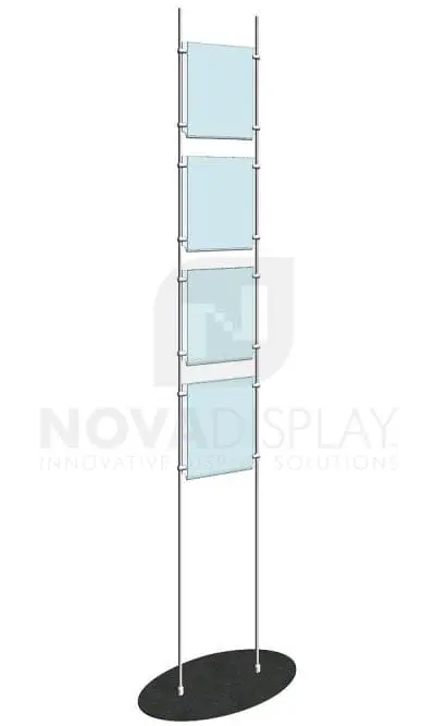 KFRS-004-Totem-10mm-Rod-Floor-Stand-Display-Kit