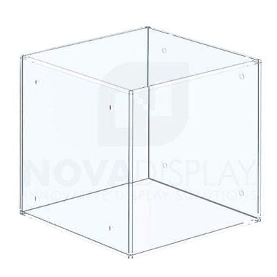 Non-Lit Acrylic Locking Display Case – All Clear