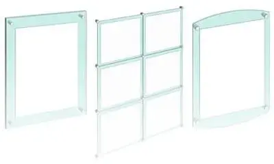 Acrylic Frameless Poster Display Kits