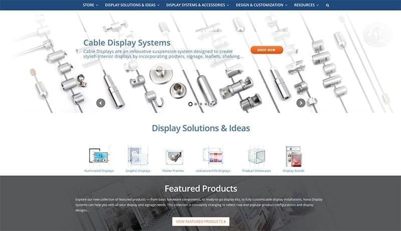 Nova Display Systems  Clearance and Overstock Store—Save up to 70%