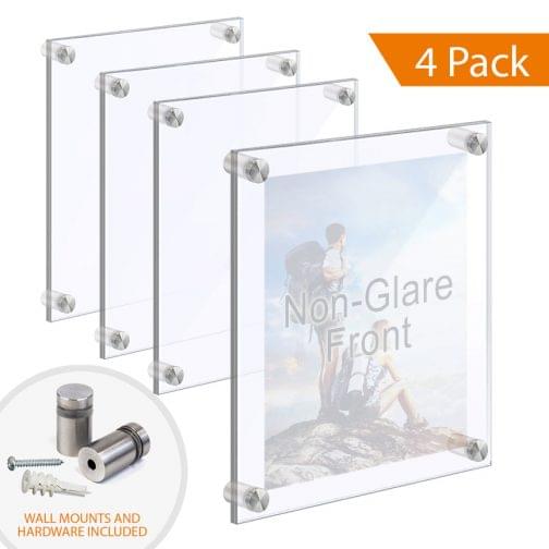 Wall Mounted/Acrylic Picture Frames with Standoffs