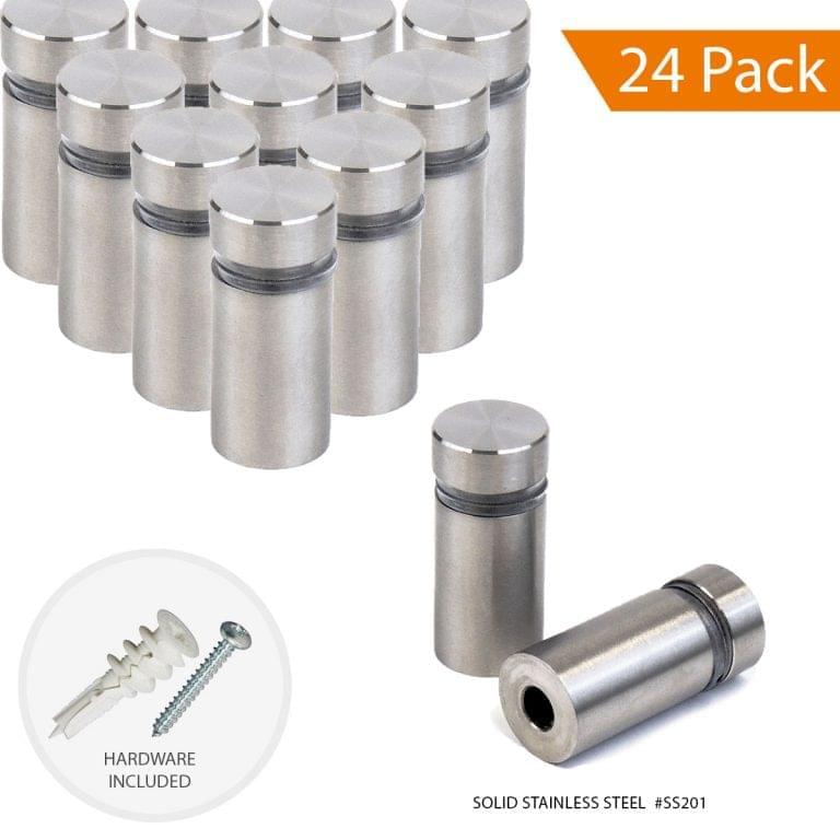 Sign Standoff Hardware Kit 1/2″ Dia. x 3/4″ Sign Standoff NDSI Store