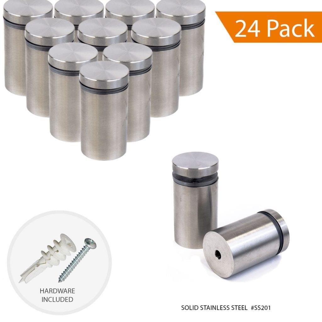 Sign Standoff Hardware Kit 1″ Dia. x 11/2″ Sign Standoff NDSI Store