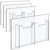 Nova Display Systems / Acrylic Literature Holders for Cables/Rods in Bundle