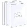Nova Display Systems / Acrylic Poster Frames with Standoffs in Bundle